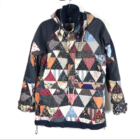 burton patchwork jacket
